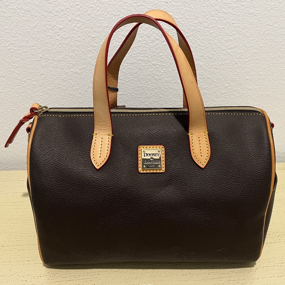 Dooney & Bourke Wexford Leather Olivia Satchel/Shoulder Bag NWT - Picture 2 of 14